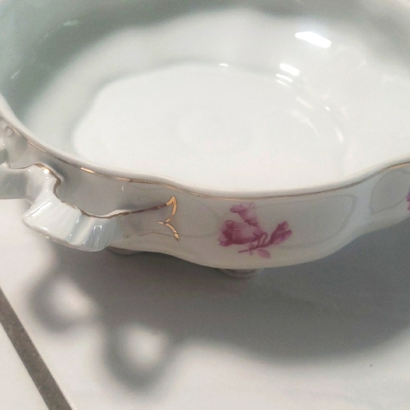 Vintage unique classic Hutschenreuther "Bavarian" soup/fruit bowl, handpainted, - Picture 9 of 12